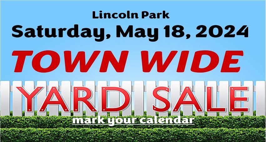 Yard Sale Ad - mark your calendar (spotlight)