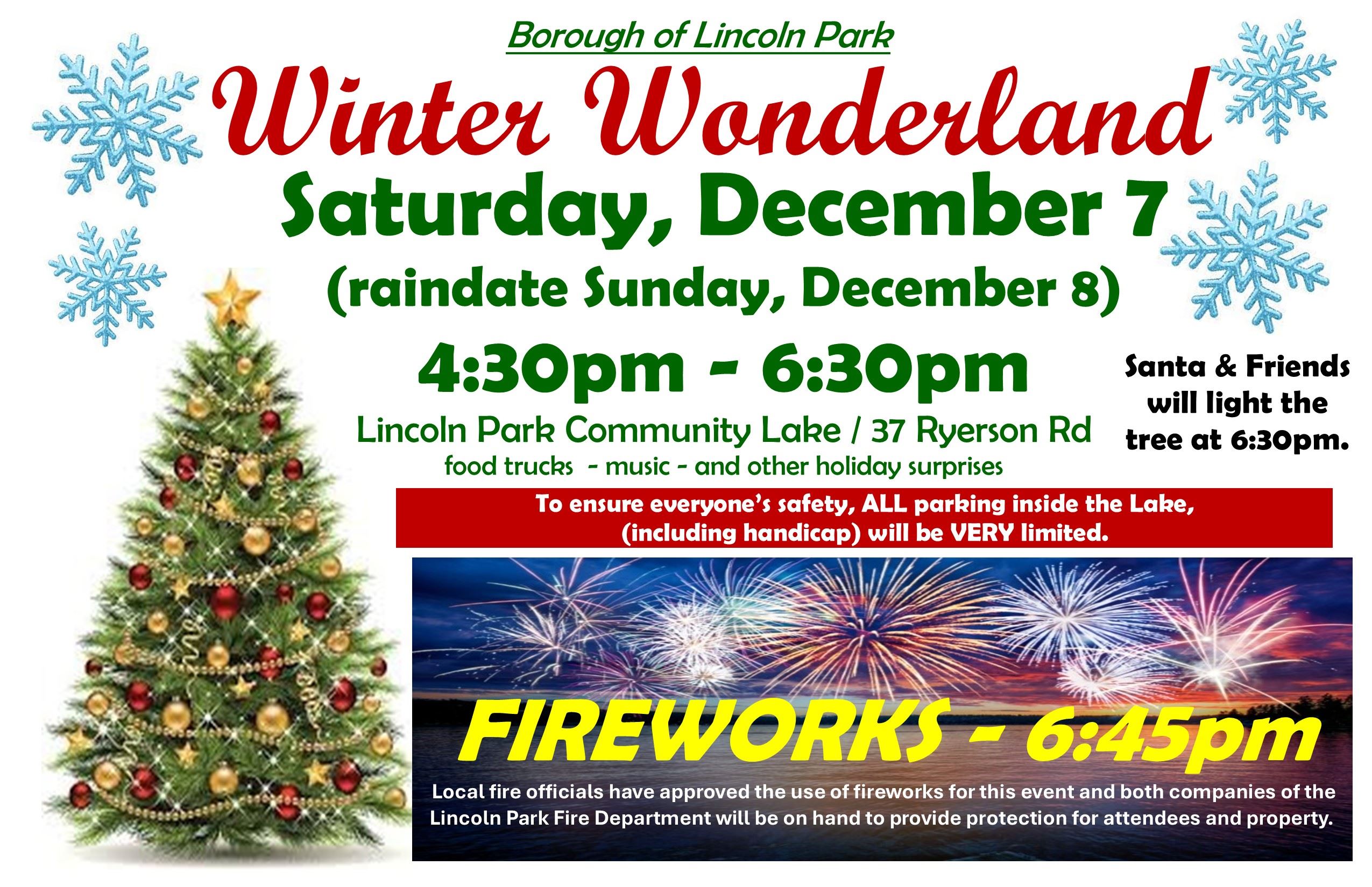 Winter Wonderland- Fireworks 2024